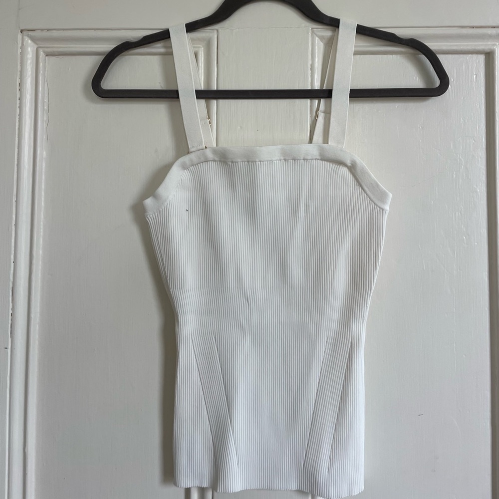white Zimmermann tank top